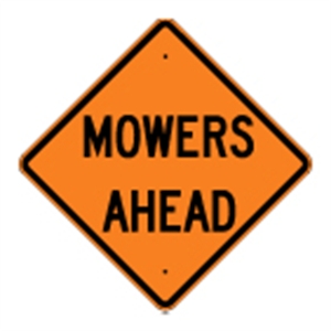 Picture of Mowers Ahead Sign (W21-6*22)