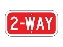 Picture of 2-Way Sign