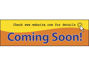 Picture of Comming Soon Web Site Banner (CSWSB#001)
