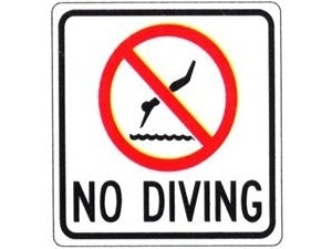 Picture of No Diving (S2-18RA8)