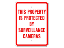 Picture of Property Protected By Surveillance(G-117RA9)