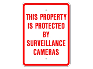 Picture of Property Protected By Surveillance(G-117RA9)