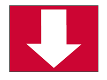 Picture of Down Directional Yard Sign (DDYS#002)