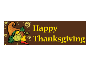 Picture of Happy Thanksgiving Banner (HTB#001)