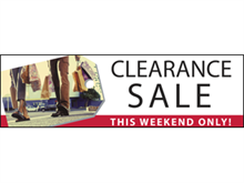 Picture of Clearance Sale Banner (CSB#001)