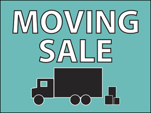 Picture of Moving Sale Yard Sign (MSYS#002)