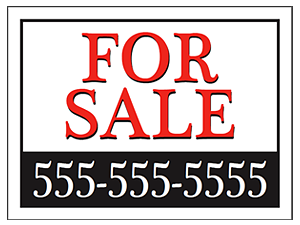 Picture of For Sale Yard Sign (FSYS#002)
