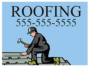 Picture of Roofing Yard Sign (RYS#002)