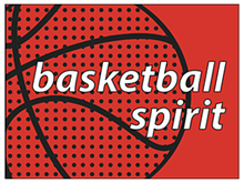 Picture of Basketball Spirit Yard Sign (BAKYS#002)