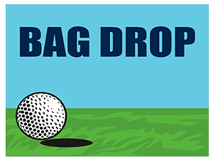 Picture of Golf Tournament Bag Drop Yard Sign (GTBYS#002)