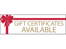 Picture of Gift Certificates Available Banner (GCAB#001)