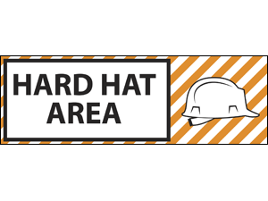 Picture of  Hard Hat Area Label (HHAL#003)