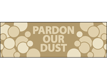 Picture of  Pardon Our Dust Label (PODL#003)