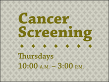 Picture of Cancer Screening Yard Sign (CSHYS#002)