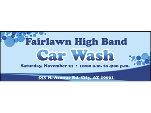 Picture of Car Wash Label (CWL#003)