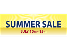 Picture of Summer Sale Banner (SS4B#001)
