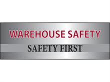 Picture of Warehouse Safety Banner (WSB#001)