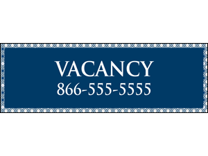 Picture of Vacancy Banner (VB#001)
