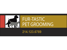 Picture of Pet Grooming Banner (PGB#001)