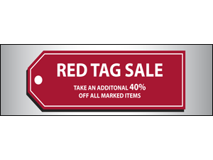Picture of Red Tag Sale Banner (RTSB#001)