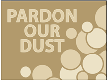 Picture of Pardon Our Dust Yard Sign (PODYS#002)
