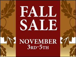Picture of Fall Sale Yard Sign (FS3YS#002)