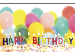 Picture of Happy Birthday Yard Sign (HB3YS#002)
