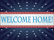 Picture of Welcome Home Yard Sign (WHYS#002)