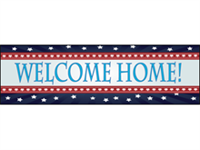 Picture of Welcome Home Banner (WHB#001)