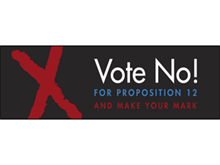 Picture of Vote No Banner (VN3B#001)