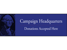 Picture of Campaign Headquarters Banner (CHQB#001)