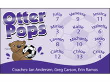 Picture of Otter Pops Soccer  Banner (OPSB#001)