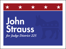 Picture of Judge Yard Sign (J5YS#002)