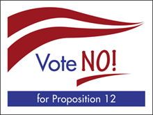 Picture of  Vote No Yard Sign (VN2YS#002)