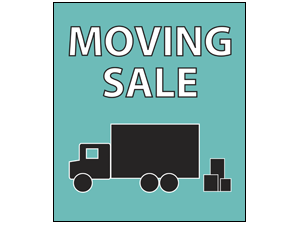 Picture of Moving Sale Poster (MS2P#011)