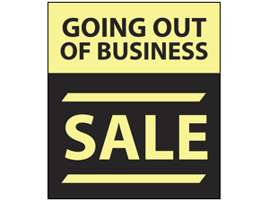 Picture of Going Out Of Business Sale Poster (GOBSP#011)