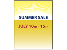 Picture of Summer Sale Poster (SS3P#011)