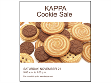 Picture of Cookie Sale Poster (CS2P#011)