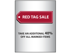 Picture of Red Tag Sale Poster (RTS2P#011)